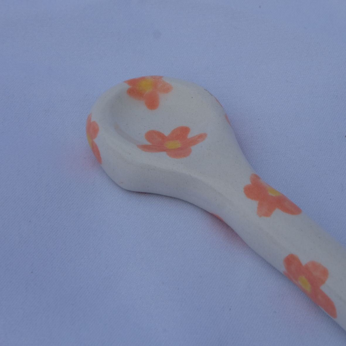 Orange flowers set