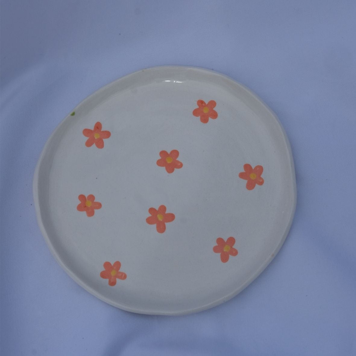 Orange flowers set