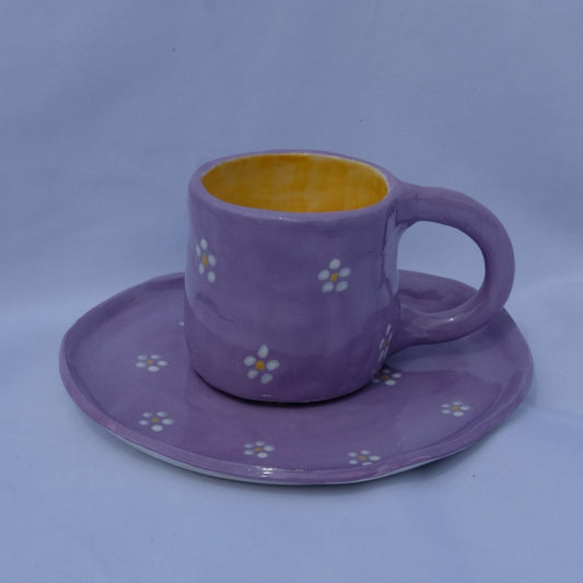 Violet daisy set